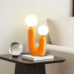 Настільна лампа LED Кактус G9 Помаранчева - Фото 1