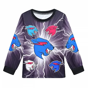 Пижама Delanhon Изображение Известного Ютубера Геймера Esprots Logo Game Lightning Cat synthetic.ua - Фото 1