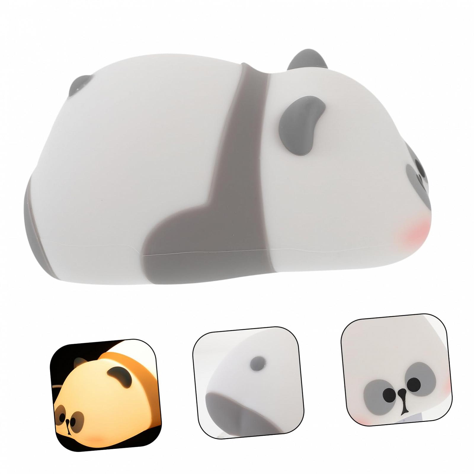 Лампа Housoutil Большая Панда Силиконовый Светодиод Настольная Декоративная Ночная Лампа, фото №7