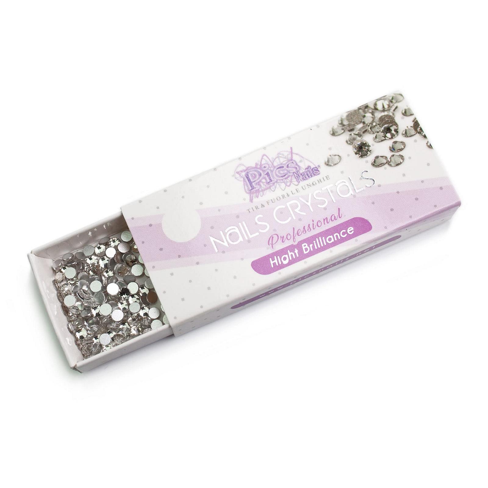 Стразы для ногтей Glitter Nails SS-8 (2.3мм) 144 кристалла для ногтей, профессиональное качество, высокая яркость, фото №2