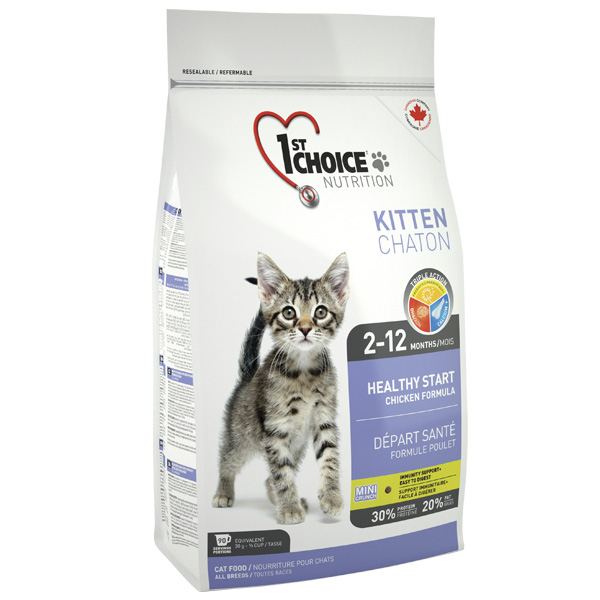 Сухий корм для кішок 1st Choice Kitten Healthy Start з смаком курки 10 кг 65672290906, фото №1