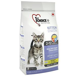 Сухий корм для кішок 1st Choice Kitten Healthy Start з смаком курки 10 кг 65672290906 - Фото 1