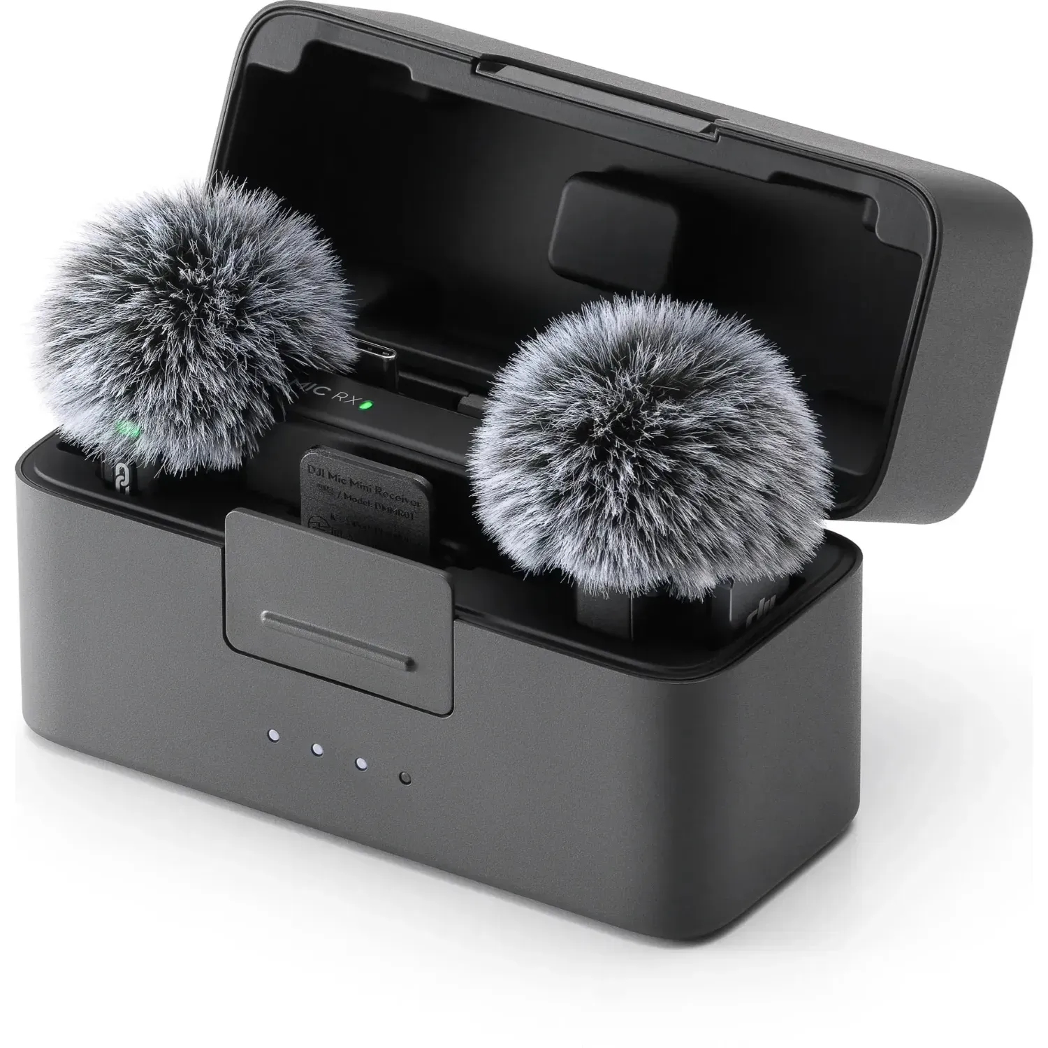 Микрофонная радиосистема DJI Mic Mini (2 TX + 1 RX + Charging Case) Infinity Black, фото №3