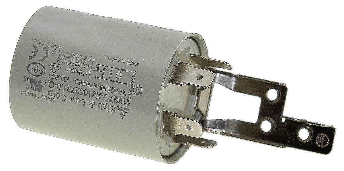 Фильтр сетевой СМА Ariston Indesit 16S7D 16A 115/250VAC C00064559 арт.смар055, фото №3