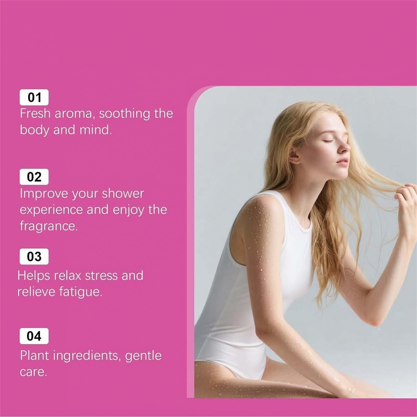 Гель для душу Rose Троянда Глибоке очищення та зволоження з помпою, фото №3