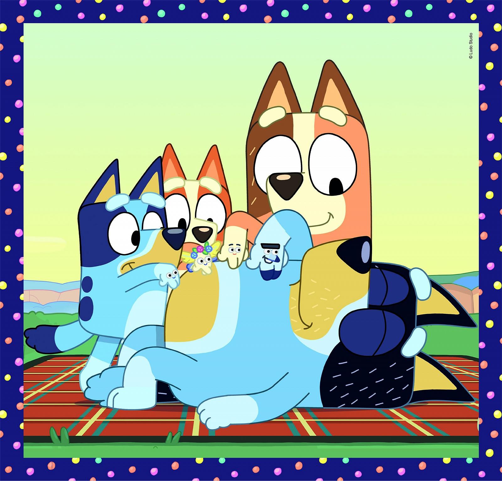 Пазл Clementoni Bluey 25308 3 x 48 елементів 32 x 22 см для дітей від 5 років, фото №4