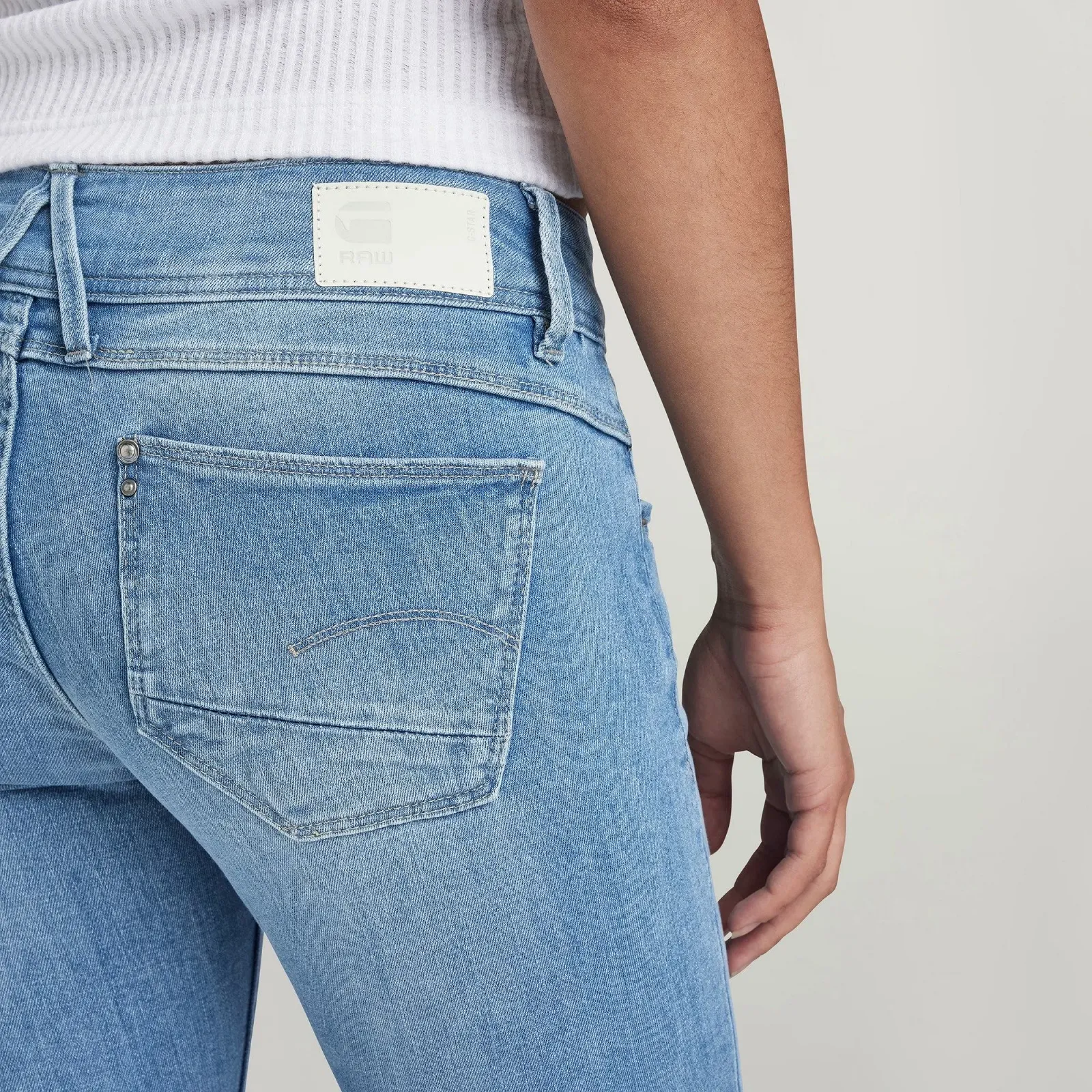 Жіночі джинси G‑STAR RAW Lynn Mid Skinny Elto Pure Aged - 31, фото №3 Жіночі джинси G‑STAR RAW Lynn Mid Skinny Elto Pure Aged - 31, фото №3