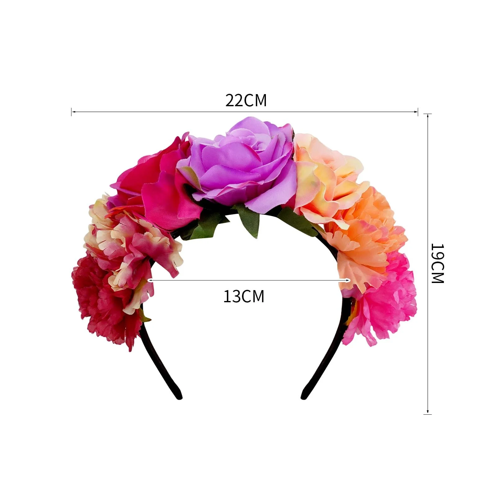 Обруч для волосся Квітка, фото №2
