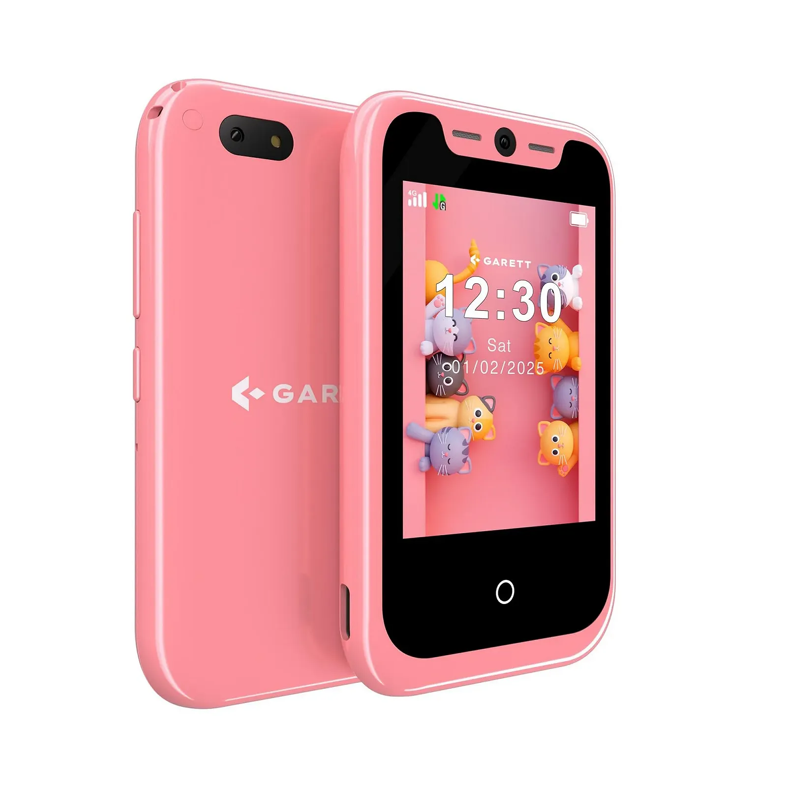 Смартфон для детей Garett OneKid 2.8" IPS 16GB 2 Cameras 4G LTE GPS SOS Pink, фото №2 Смартфон для детей Garett OneKid 2.8" IPS 16GB 2 Cameras 4G LTE GPS SOS Pink, фото №2