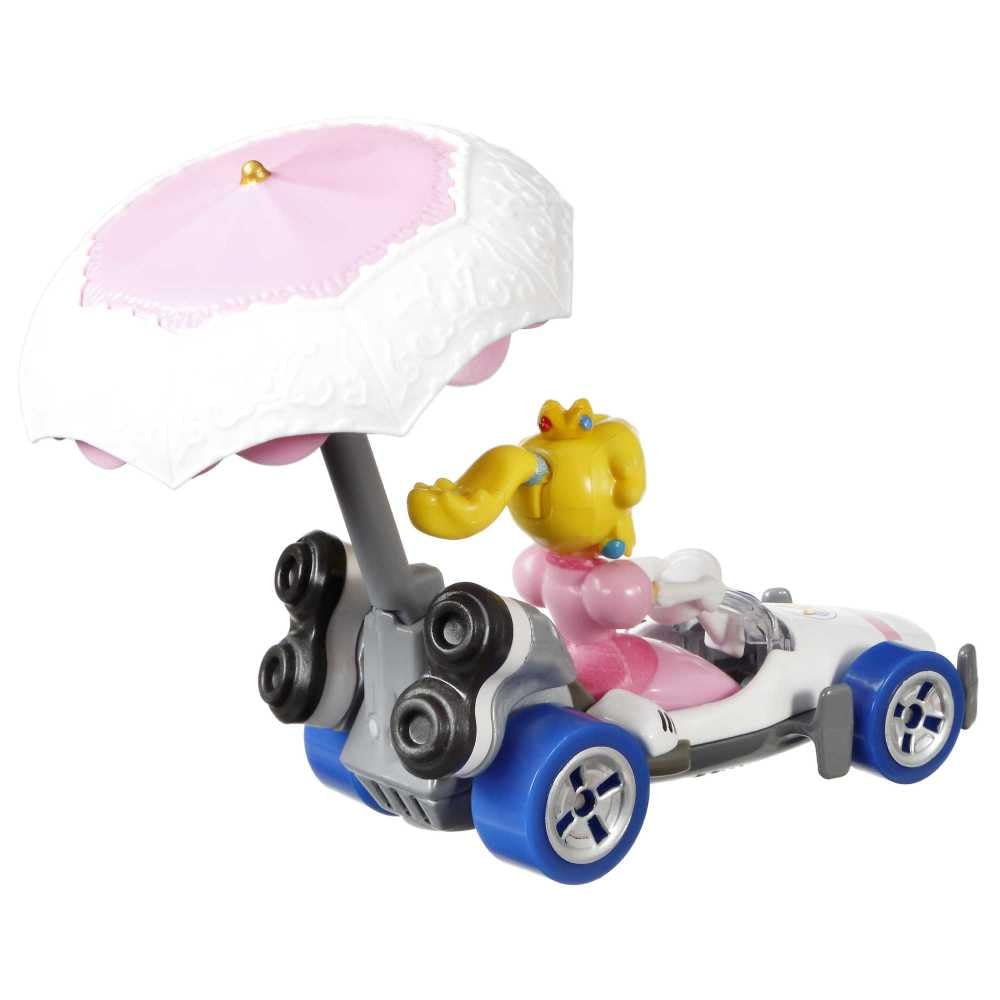 Іграшкова машинка Hot Wheels Mario Kart Princess Peach B-Dasher Parasol Glider, фото №4