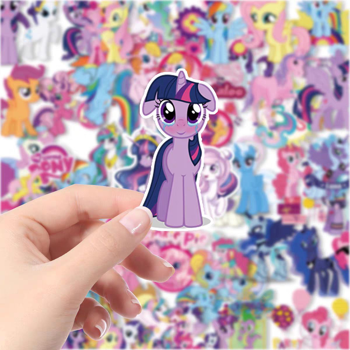 Поні стікери наклейки Май Літл Поні Мій маленький поні My Little Pony Дружба це диво аксесуари 61 шт, фото №3