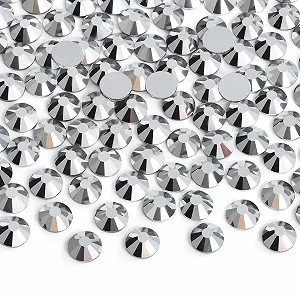 Стразы Серебряные 4,8 мм (SS20, 576 штук), Jet SS10, 2880 штук - Фото 1