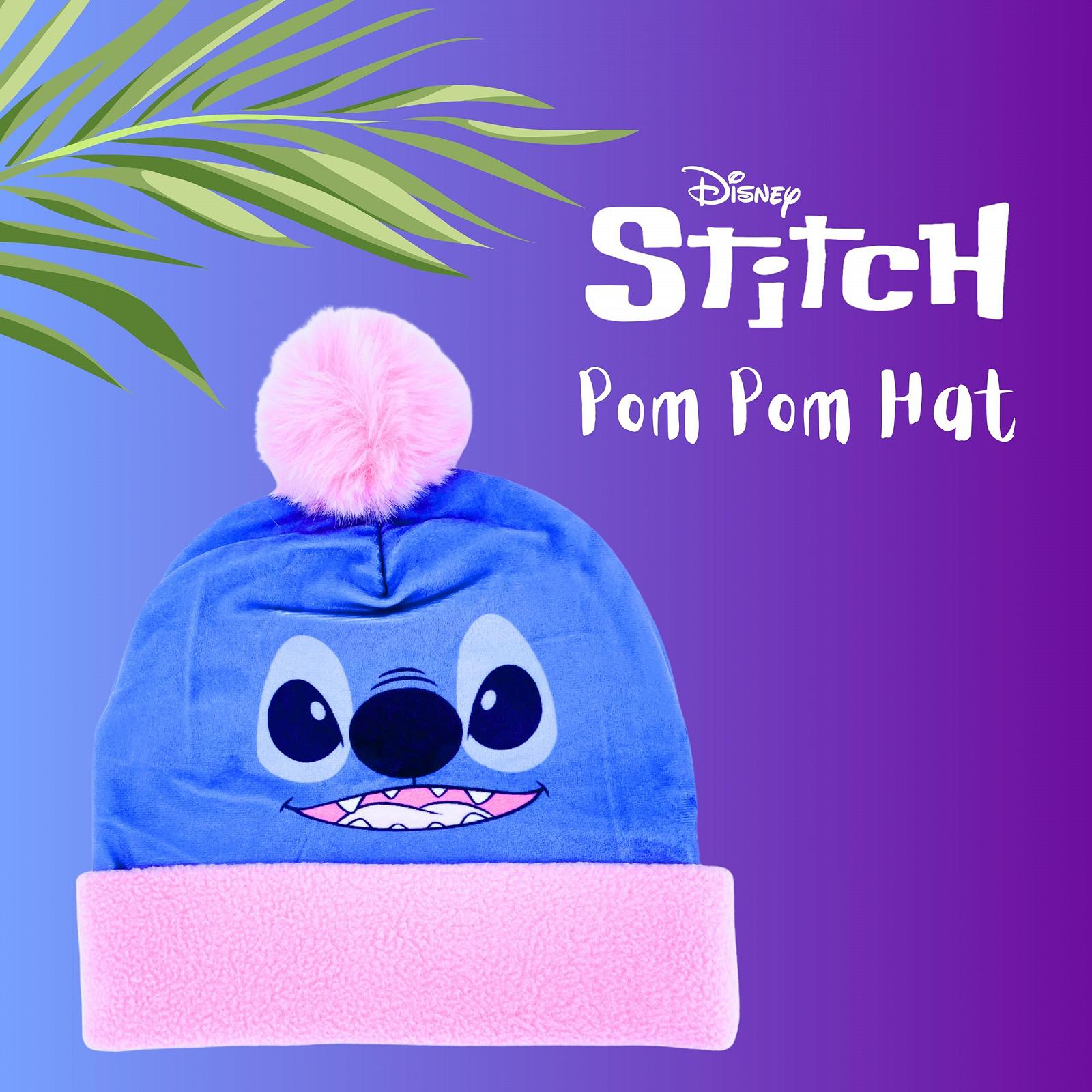 Шапка Disney Stitch для девочек, зимняя для девочек, фото №3