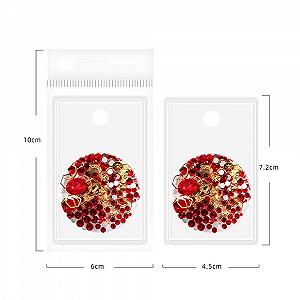 3D Аксессуары для ногтей Кристаллический бриллиант Шестигранные заклепки Стразы Металл DIY-украшения 8 шт synthetic.ua - Фото 1