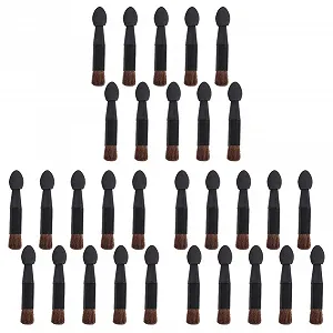 Набір пензлів для тіней двосторонніх FRCOLOR 30 штук - Фото 1