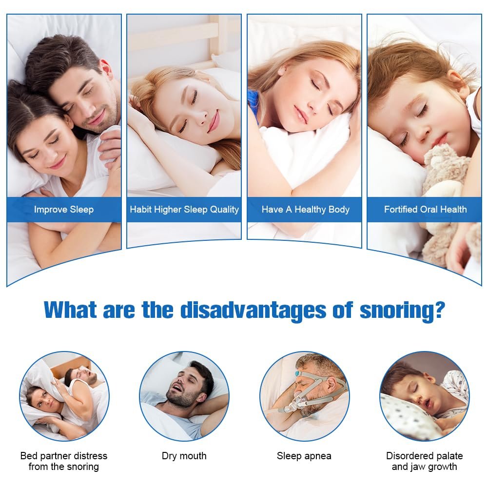 Капа від хропіння ACWOO, Стопор для чоловіків і жінок, фото №7