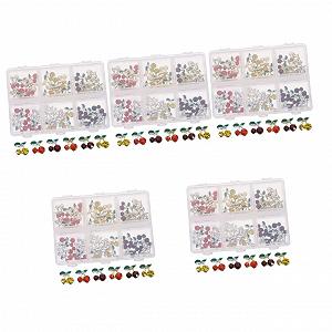 Аксесуари для нігтів зі стразами Healeved, блискітки, прикраси, наклейки, дорогоцінні камені - Фото 1