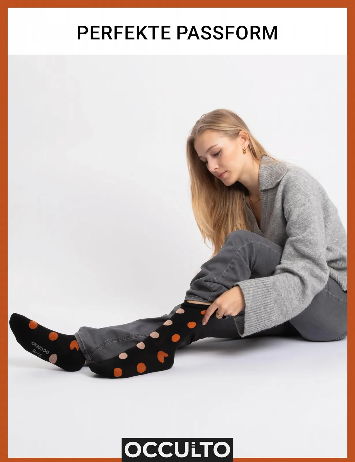 Шкарпетки Візерункові Occulto Жіночі Набір з 10 (Модель: Rita), фото №4