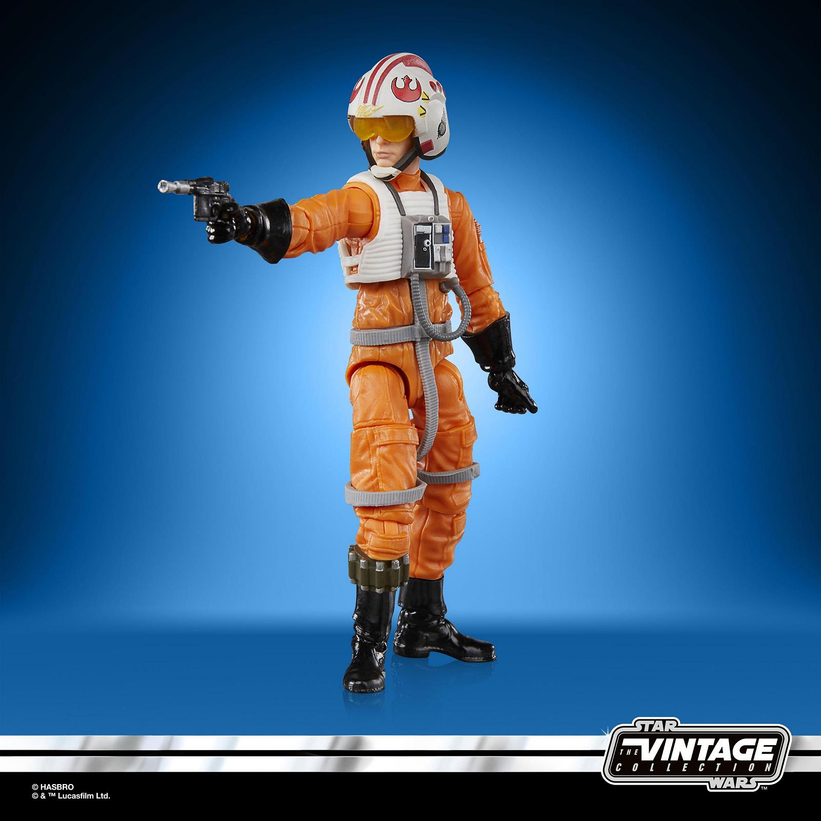 Фигурка Star Wars The Vintage Collection Люк Скайвокер (X-Wing Pilot) New Hope (9,5 см), фото №4