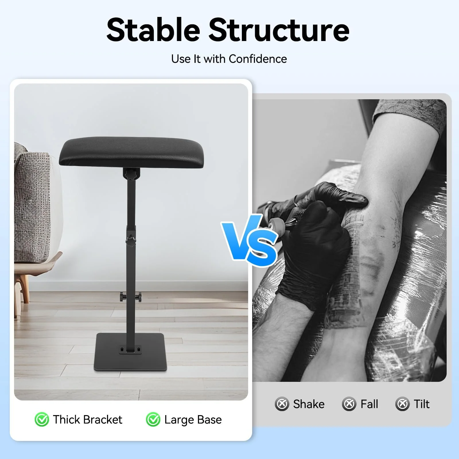 Подставка для рук регулируемая по высоте, вращающаяся на 360°, фото №5