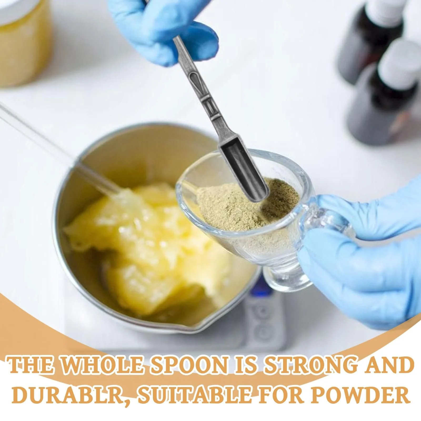 Міні Ложка-Совок для Ліків, Маленька Металева, фото №5