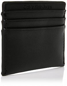 Картхолдер Calvin Klein CKJ Sculpted Card Case 6CC Mono Black чорний, Classic synthetic.ua - Фото 1