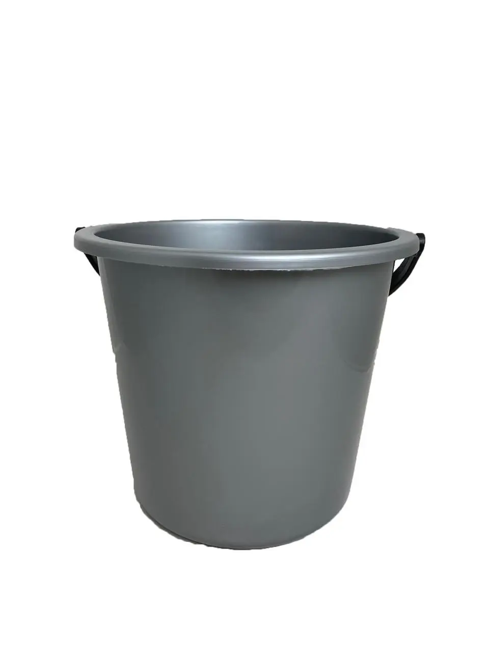 Ведро хозяйственное пищевое 11л серый, фото №4