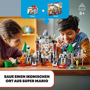 Конструктор LEGO Super Mario Fortress Battle Expansion Set Bone Bowsers 71423 synthetic.ua - Фото 1