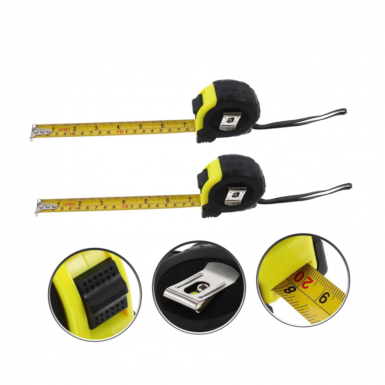 Рулетка Lurrose 5 м, вуглецева сталь, фото №9