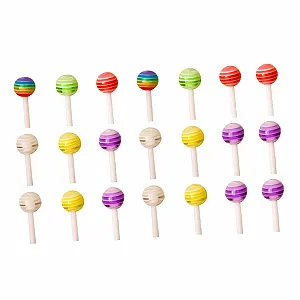 Підвіски для нігтів FOMIYES Льодяник, 100 штук - Фото 1