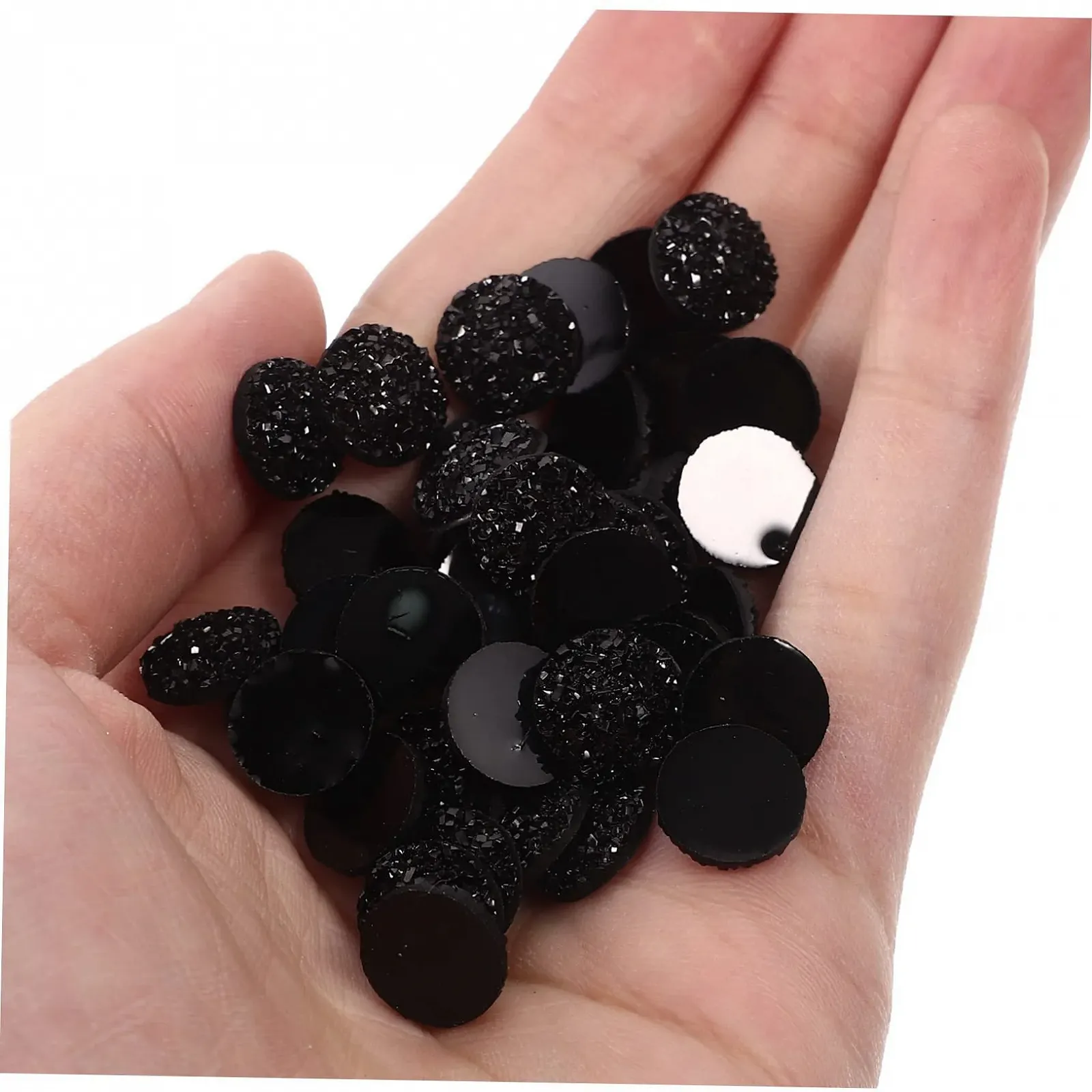 Стрази Healvian 300 шт. Плоскі блискучі прикраси для ювелірних виробів, рукоділля. Високоякісні блискучі кришталеві орнаменти для творчих проєктів, фото №5