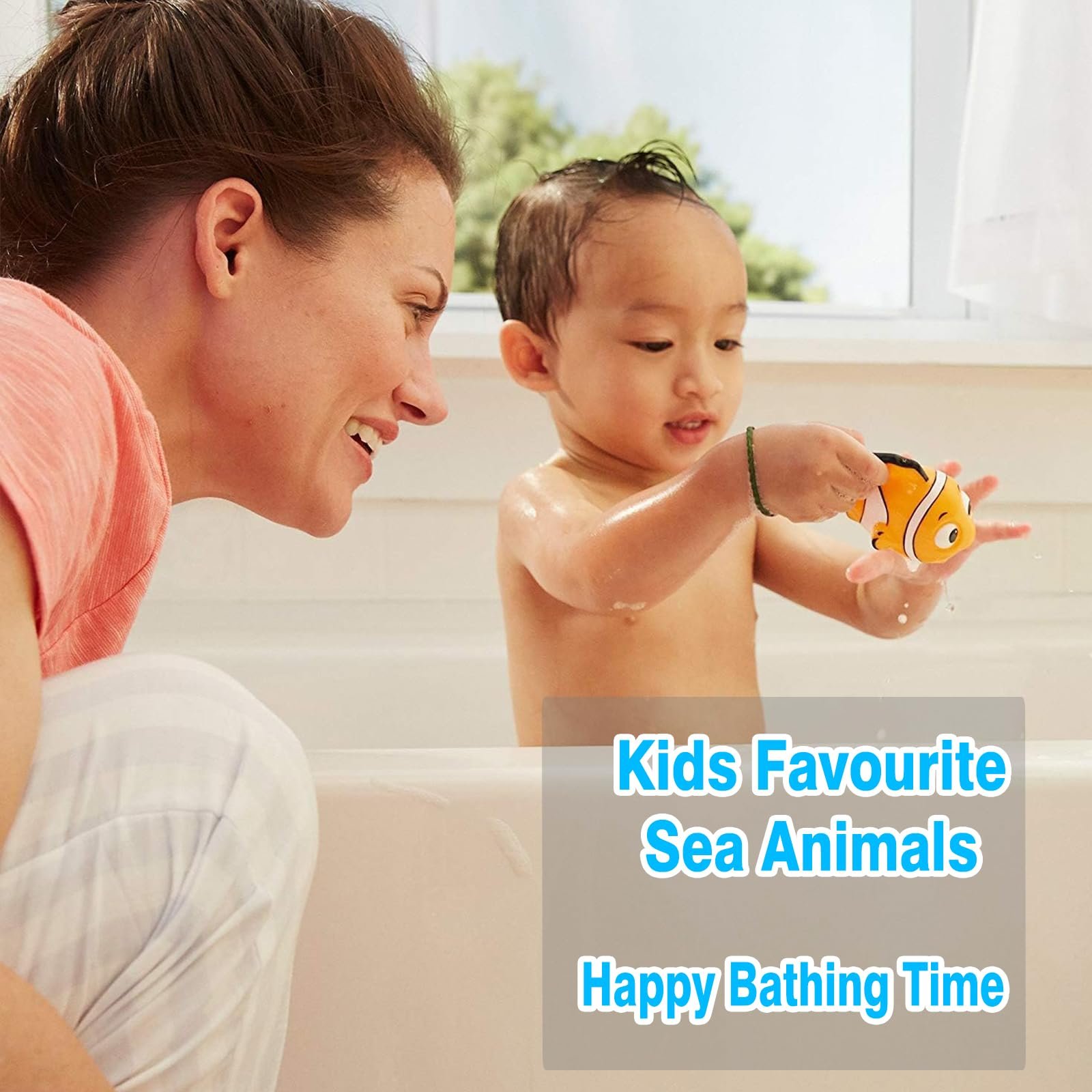 Игрушка для ванны Рыба разноцветная, фото №6