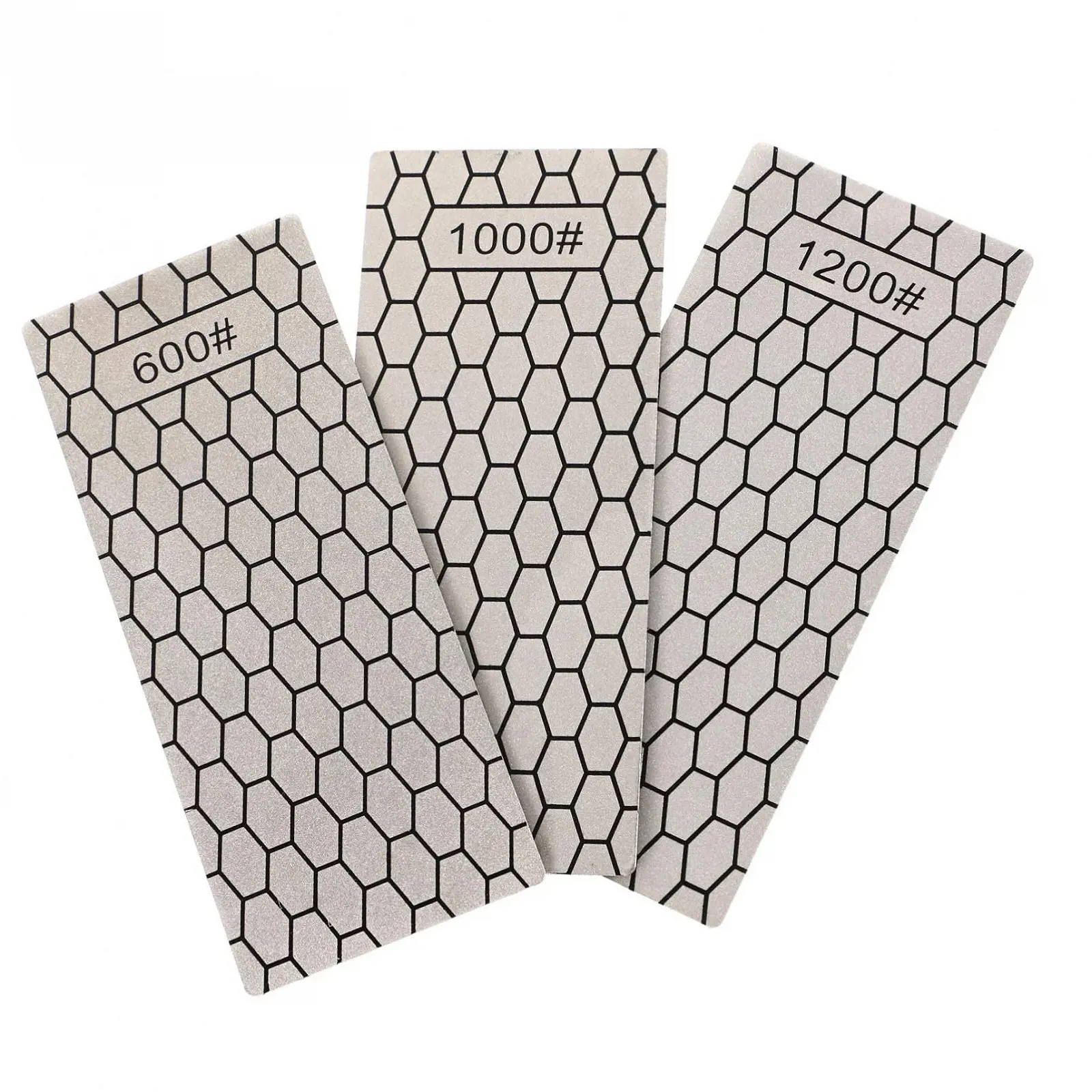 Точилки для ножів VALICLUD алмазні набір 3 шт. з нековзним дизайном, фото №1