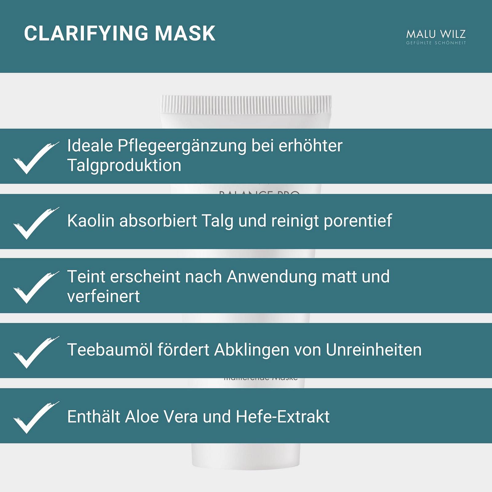 Маска Malu Wilz Clarifying для обличчя, фото №4