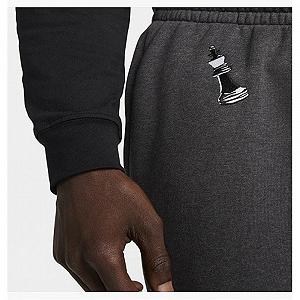 Штаны Nike LeBron James Sweatpants Шахматный узор L Серый synthetic.ua - Фото 1
