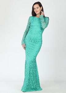 Платье Enna Levoni S Зеленый (ND-13022-1-Green) synthetic.ua - Фото 1