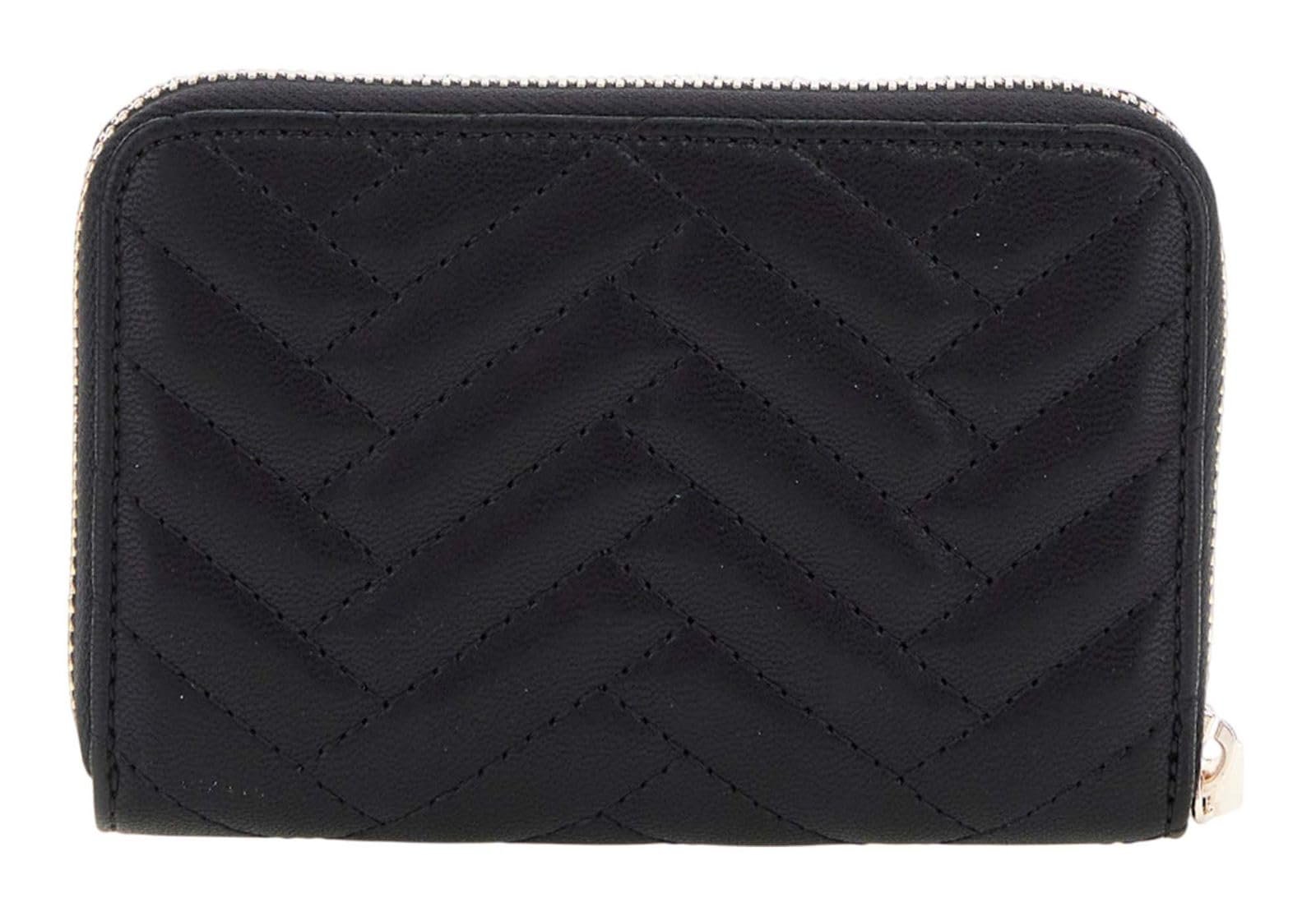 Кошелек GUESS Anning SLG Medium Zip Around Black, черный, Классический, фото №3