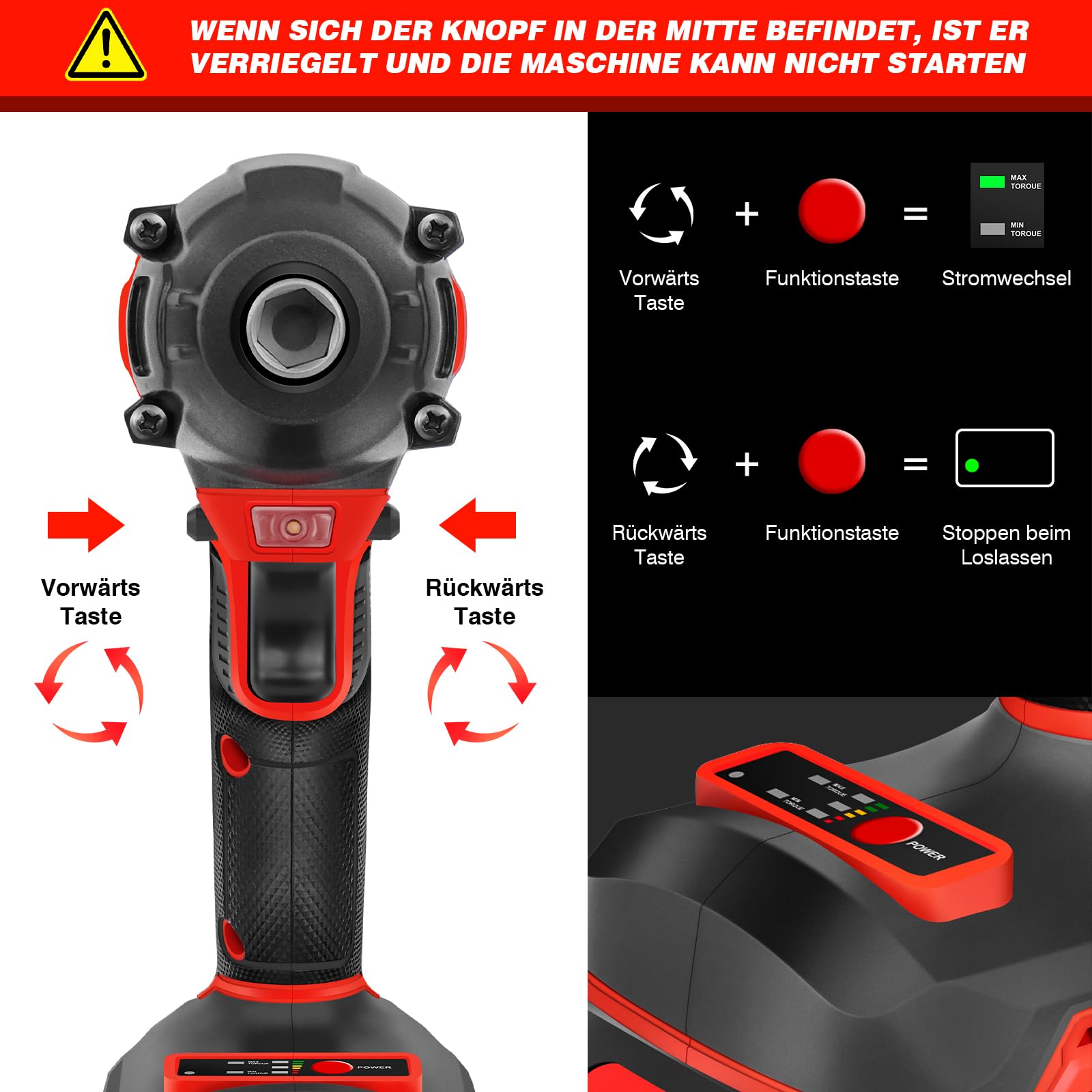 Набор Akkuschrauber 21V 1500mAh 45 N.m, фото №4 Набор Akkuschrauber 21V 1500mAh 45 N.m, фото №4