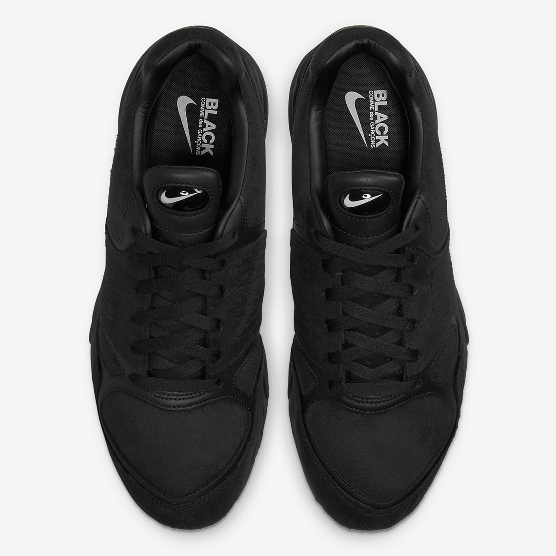 Кроссовки Comme des Garçons x Air Zoom Talaria Triple Black Размер 36.5, фото №4
