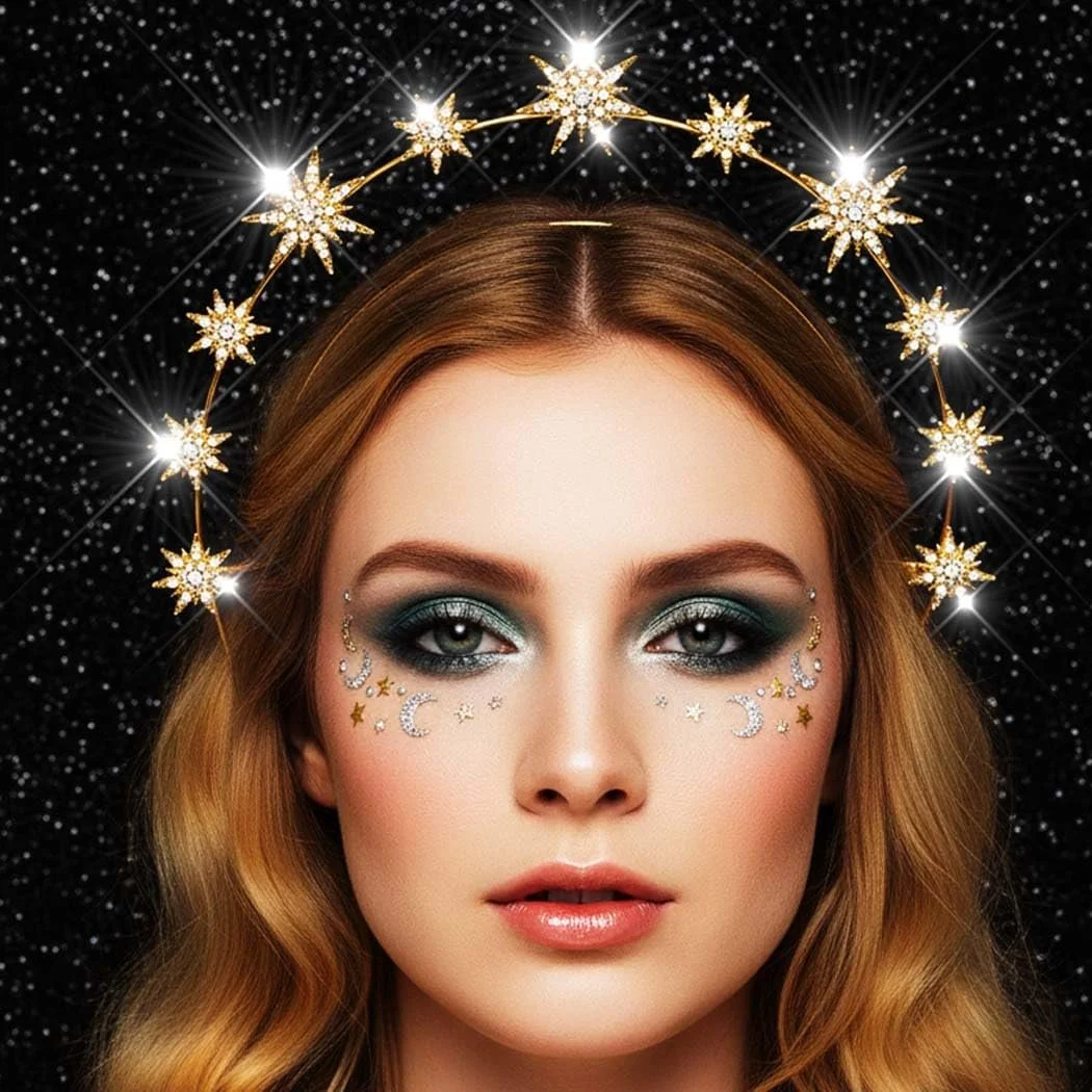 Обруч для волосся Reaky Діадема з кришталевими стразами, фото №7