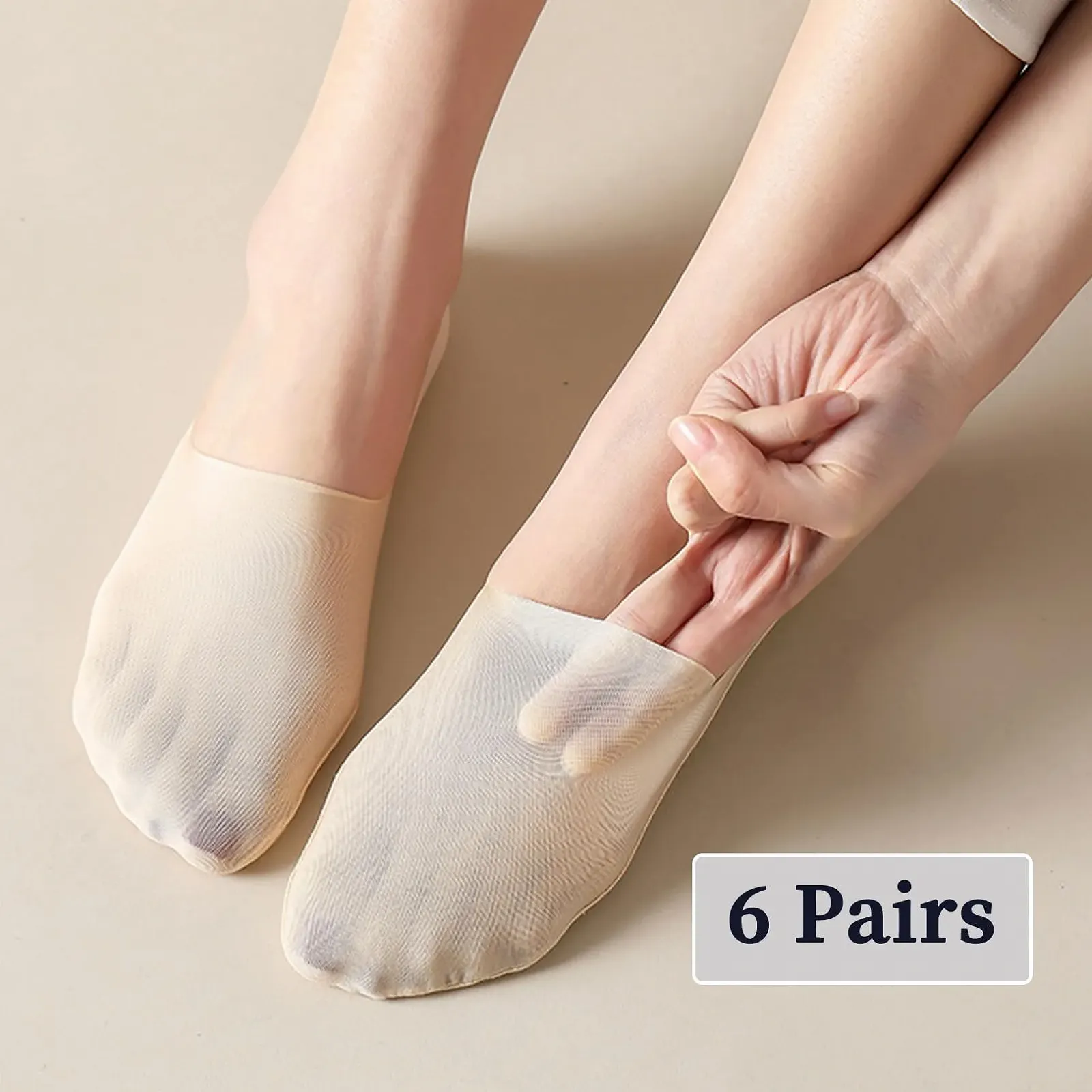 Шкарпетки Жіночі Безшовні 39-42 (6 пар), фото №4