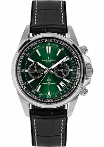 Мужские часы Jacques Lemans Chronograph Sunburst Dial 1-2117 - Фото 1