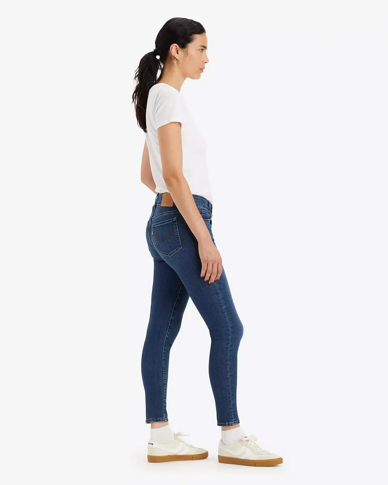 Женские джинсы Levis - 711 Double Button Blue Wave Dark - Womens - 27, фото №4 Женские джинсы Levis - 711 Double Button Blue Wave Dark - Womens - 27, фото №4