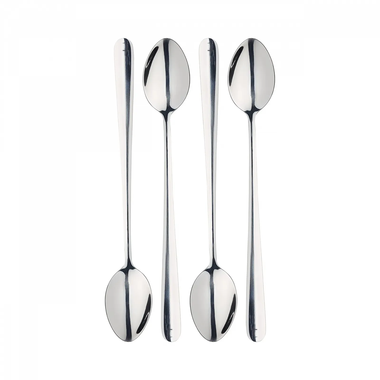 Ложка для лате Master Class Нержавіюча сталь Набір 4 шт Срібний, фото №1 Ложка для лате Master Class Нержавіюча сталь Набір 4 шт Срібний, фото №1