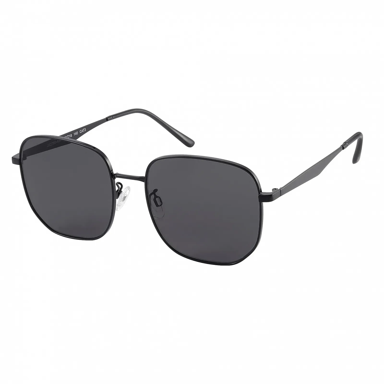 Сонцезахисні окуляри квадратні великі JOOX для чоловіків і жінок, UV400 захист, модна металева оправа, фото №1