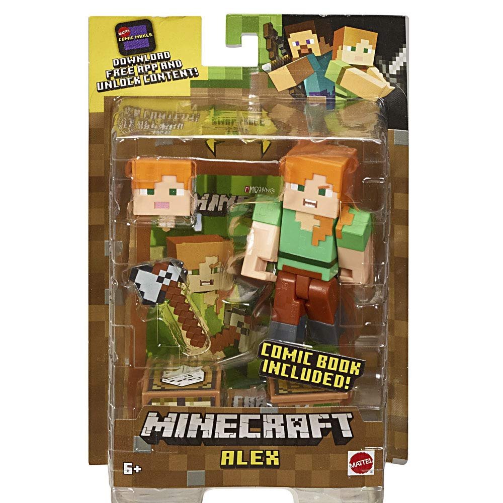 Фігурка Minecraft Comic Maker Alex, фото №6