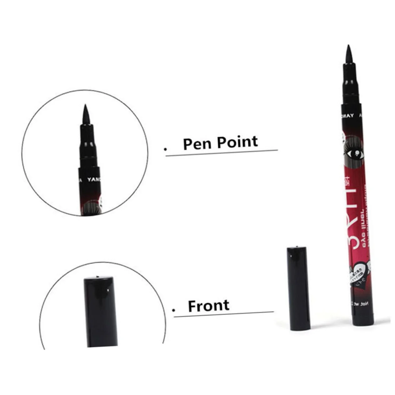 Підводка для очей minkissy, кольорова, рідка, водостійка,, фото №6 Підводка для очей minkissy, кольорова, рідка, водостійка,, фото №6