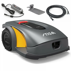 Купити Газонокосарка-робот Stiga G 3600 / Акумуляторна / 270 хв роботи / 4G GPS APP-керування / до 3600 м² / 26 см ширина косіння / Сірий - Фото 1 Газонокосарка-робот Stiga G 3600 / Акумуляторна / 270 хв роботи / 4G GPS APP-керування / до 3600 м² / 26 см ширина косіння / Сірий - Фото 1