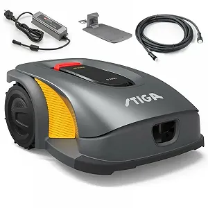 Купити Газонокосарка-робот Stiga G 3600 / Акумуляторна / 270 хв роботи / 4G GPS APP-керування / до 3600 м² / 26 см ширина косіння / Сірий - Фото 1 Газонокосарка-робот Stiga G 3600 / Акумуляторна / 270 хв роботи / 4G GPS APP-керування / до 3600 м² / 26 см ширина косіння / Сірий - Фото 1