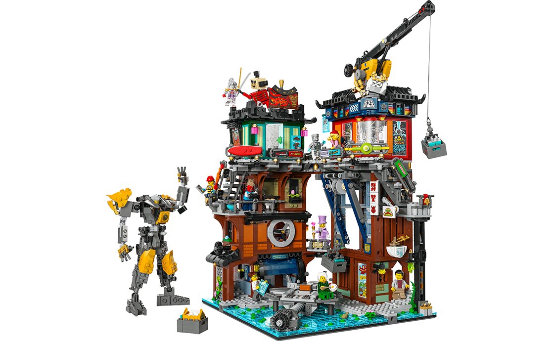 Конструктор Лего LEGO NINJAGO Майстерні Ніндзяго-Сіті (71837), фото №2 Конструктор Лего LEGO NINJAGO Майстерні Ніндзяго-Сіті (71837), фото №2